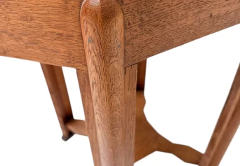 Art Deco Amsterdamse School Octagonal Side Table, 1920s